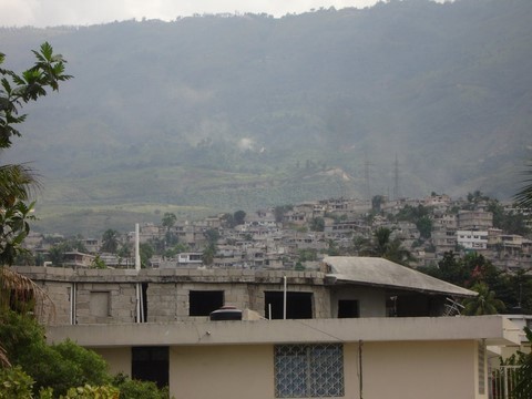 vue de la terrasse